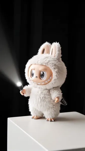 Labubu Flashlight Wallpaper 1