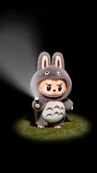 Labubu Flashlight Wallpaper 2