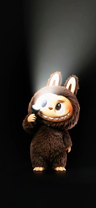 Labubu Flashlight Wallpaper 4