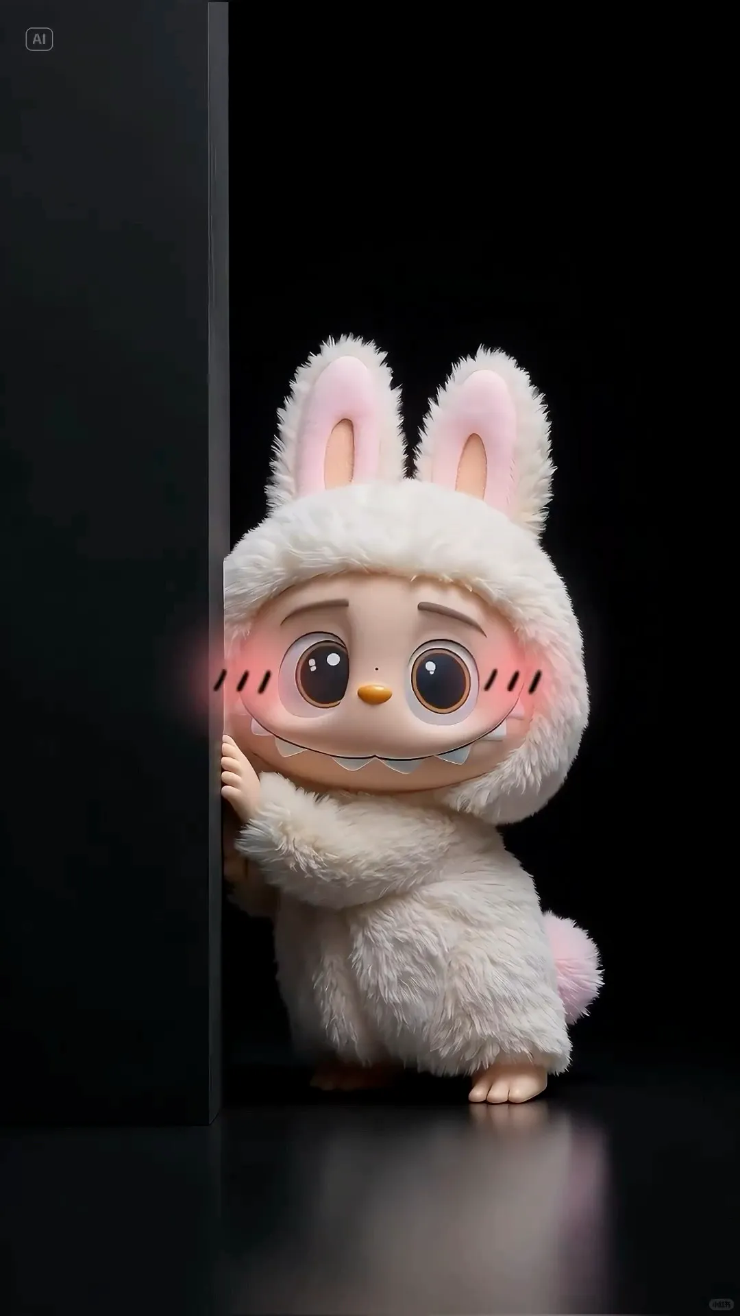 Shy Labubu Live Wallpaper 2