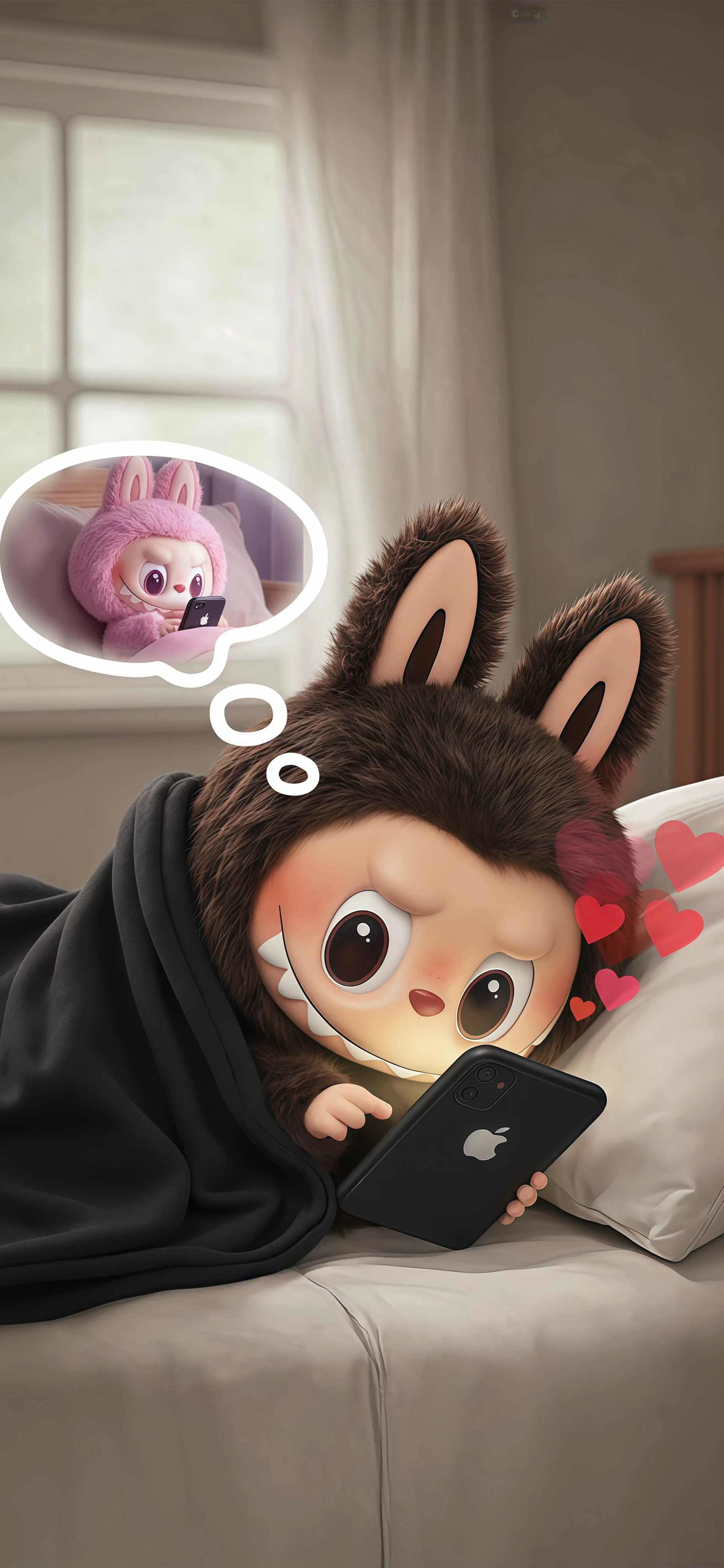 Mobile phone labubu Live Wallpaper 5